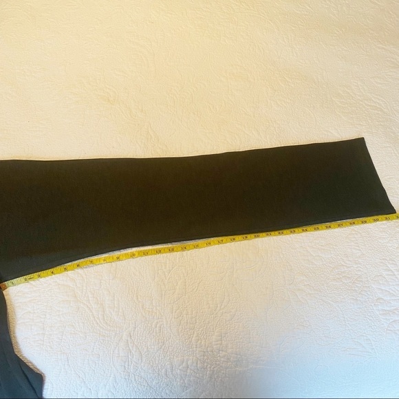 Betabrand Charcoal Gray Classic Straight Leg Yoga Dress Pants - Large - Picture 10 of 14